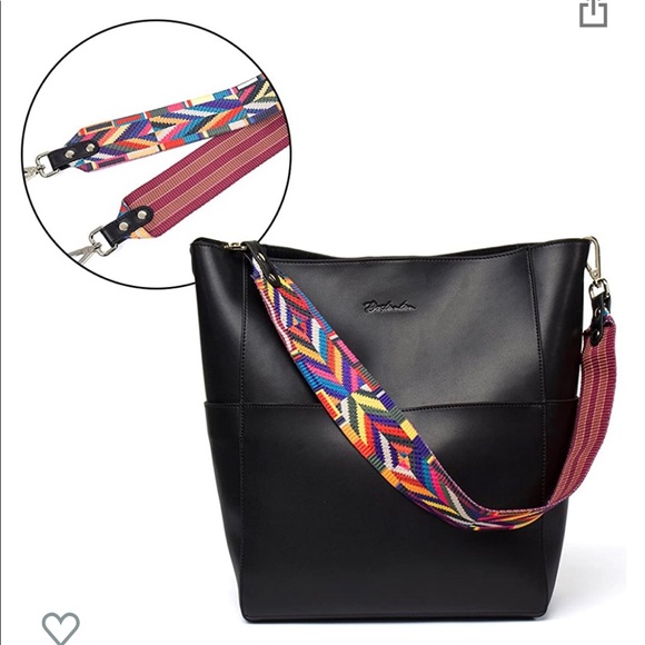 Bostaten tote purse shoulder bucket Bag - Picture 8 of 8